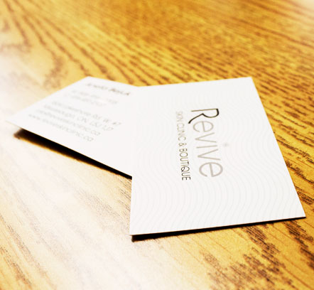 Revive Skin Clinic Business Card
