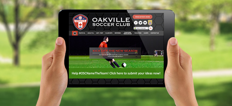 oakville-soccer-club ipad