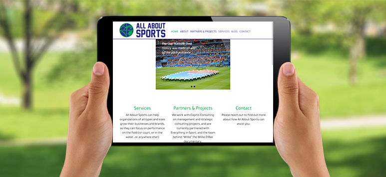All About Sports ipad